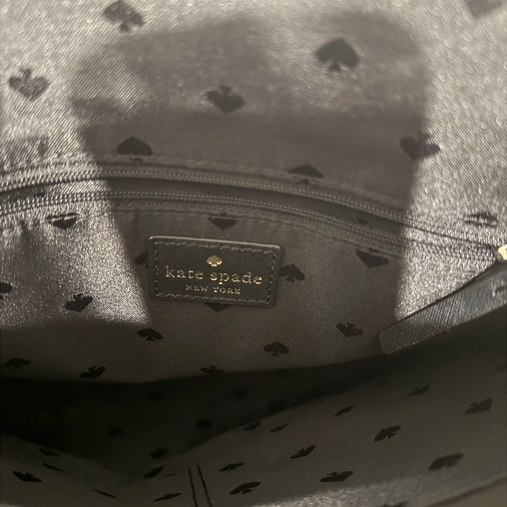 Kate Spade Black and Tan Bow Satchel - Picture 5 of 9